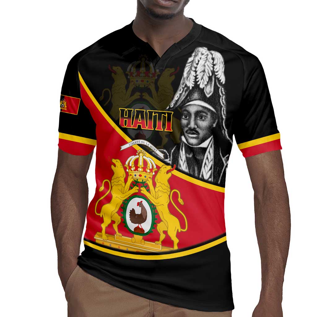 First Empire Of Haiti 1804-1806 Rugby Jersey Jean-Jacques Dessalines Liberte ou la Mort!