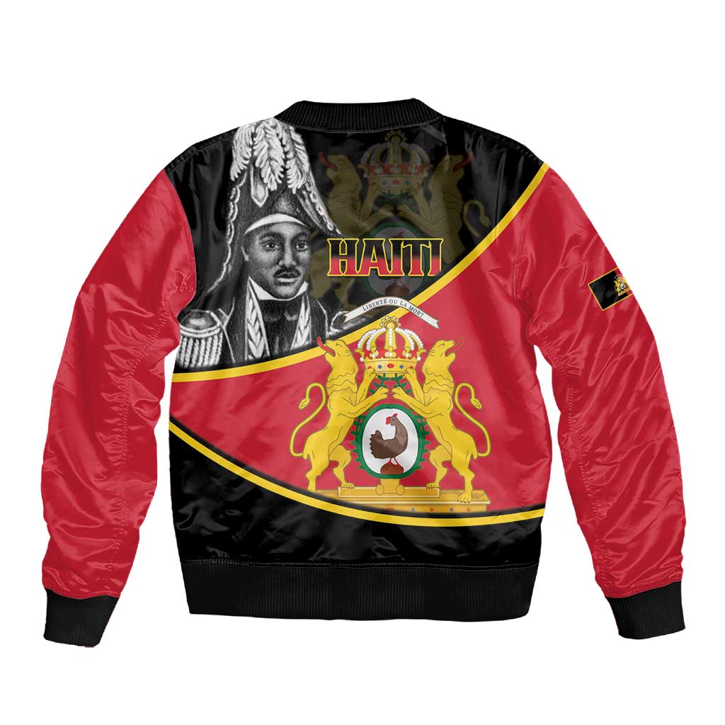 ジャケット・アウター SHARE SPIRIT chain attached napoleon JK First Empire Of Haiti 1804-1806 Sleeve Zip Bomber Jacket Jean