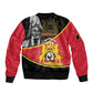 First Empire Of Haiti 1804-1806 Sleeve Zip Bomber Jacket Jean-Jacques Dessalines Liberte ou la Mort!