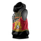 First Empire Of Haiti 1804-1806 Sleeveless Hoodie Jean-Jacques Dessalines Liberte ou la Mort! - African Pride