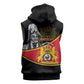 First Empire Of Haiti 1804-1806 Sleeveless Zip Hoodie Jean-Jacques Dessalines Liberte ou la Mort! - African Pride