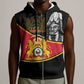First Empire Of Haiti 1804-1806 Sleeveless Zip Hoodie Jean-Jacques Dessalines Liberte ou la Mort! - African Pride