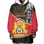 First Empire Of Haiti 1804-1806 Wearable Blanket Hoodie Jean-Jacques Dessalines Liberte ou la Mort!