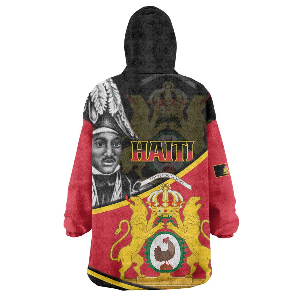 First Empire Of Haiti 1804-1806 Wearable Blanket Hoodie Jean-Jacques Dessalines Liberte ou la Mort!