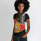 First Empire Of Haiti 1804-1806 Women Polo Shirt Jean-Jacques Dessalines Liberte ou la Mort!