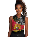 First Empire Of Haiti 1804-1806 Women Sleeveless Polo Shirt Jean-Jacques Dessalines Liberte ou la Mort!
