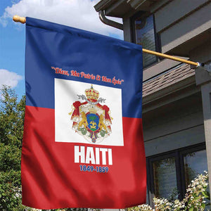Second Empire of Haiti 1849-1859 Garden Flag Anpi an Ayiti Flag Style