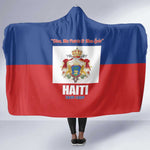 Second Empire of Haiti 1849-1859 Hooded Blanket Anpi an Ayiti Flag Style