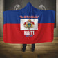 Second Empire of Haiti 1849-1859 Hooded Blanket Anpi an Ayiti Flag Style