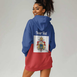 Personalised Second Empire of Haiti 1849-1859 Hoodie Dress Anpi an Ayiti Flag Style