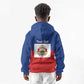 Personalised Second Empire of Haiti 1849-1859 Kid Hoodie Anpi an Ayiti Flag Style