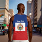 Personalised Second Empire of Haiti 1849-1859 Men Tank Top Anpi an Ayiti Flag Style