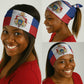 Personalised Second Empire of Haiti 1849-1859 Neck Gaiter Anpi an Ayiti Flag Style LT14