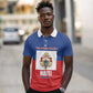 Personalised Second Empire of Haiti 1849-1859 Polo Shirt Anpi an Ayiti Flag Style