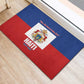 Second Empire of Haiti 1849-1859 Rubber Doormat Anpi an Ayiti Flag Style