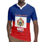 Personalised Second Empire of Haiti 1849-1859 Rugby Jersey Anpi an Ayiti Flag Style