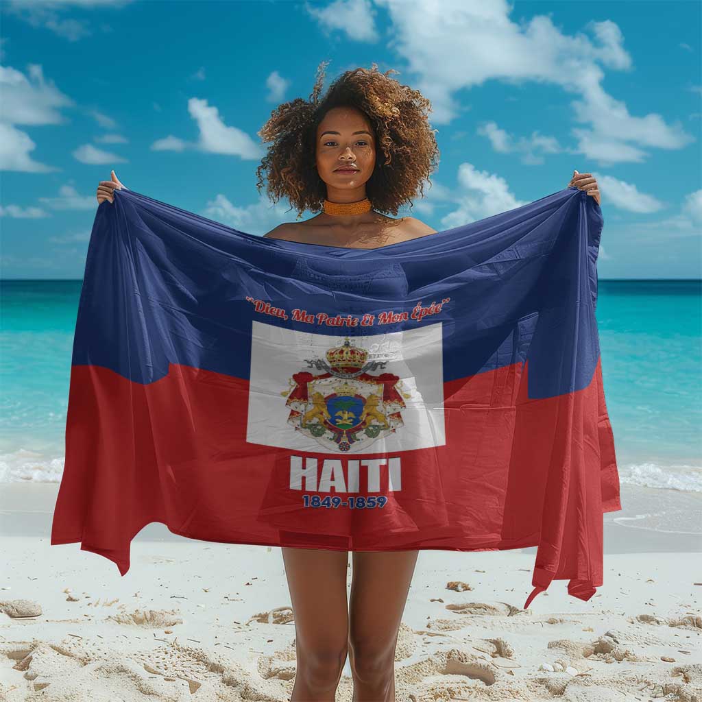 Second Empire of Haiti 1849-1859 Sarong Anpi an Ayiti Flag Style