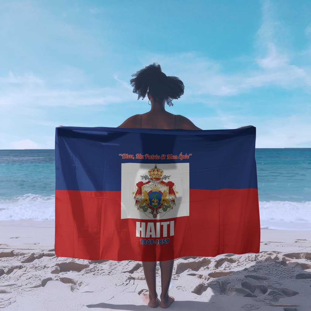 Second Empire of Haiti 1849-1859 Sarong Anpi an Ayiti Flag Style
