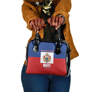 Second Empire of Haiti 1849-1859 Shoulder Handbag Anpi an Ayiti Flag Style