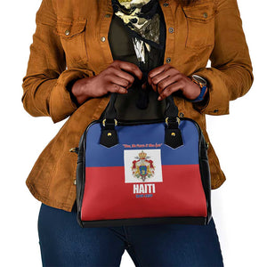 Second Empire of Haiti 1849-1859 Shoulder Handbag Anpi an Ayiti Flag Style