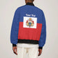 Personalised Second Empire of Haiti 1849-1859 Sleeve Zip Bomber Jacket Anpi an Ayiti Flag Style