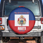 Second Empire of Haiti 1849-1859 Spare Tire Cover Anpi an Ayiti Flag Style