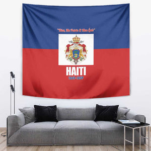 Second Empire of Haiti 1849-1859 Tapestry Anpi an Ayiti Flag Style
