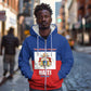 Personalised Second Empire of Haiti 1849-1859 Zip Hoodie Anpi an Ayiti Flag Style