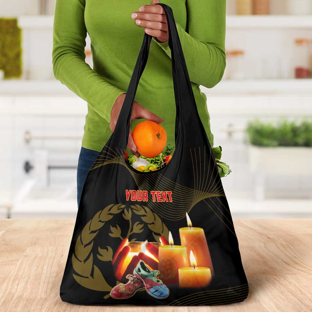 Personalised 20 June Eritrea Martyrs Day Grocery Bag Glory To Our Martyrs
