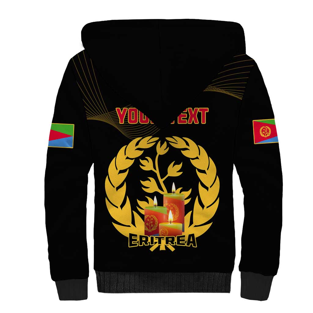 Personalised 20 June Eritrea Martyrs Day Sherpa Hoodie Glory To Our Martyrs