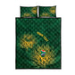 Custom South Africa Cricket Quilt Bed Set Go Champions Proteas