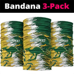 Custom South Africa And Australia Neck Gaiter Aussies Proteas Together - Cricket Style LT14