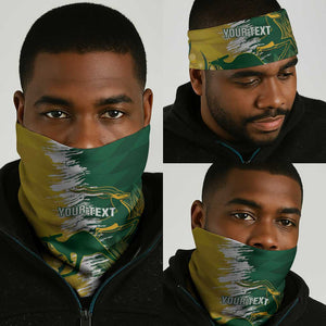 Custom South Africa And Australia Neck Gaiter Aussies Proteas Together - Cricket Style LT14