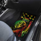 Afro Jamaica Legend Bob Day Car Mats One Love Jamaican Reggae African Pattern