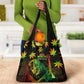Afro Jamaica Legend Bob Day Grocery Bag One Love Jamaican Reggae African Pattern