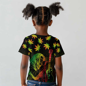 Afro Jamaica Legend Bob Day Kid T shirt One Love Jamaican Reggae African Pattern