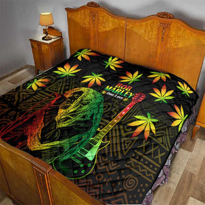 Afro Jamaica Legend Bob Day Quilt One Love Jamaican Reggae African Pattern