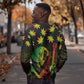Afro Jamaica Legend Bob Day Sweatshirt One Love Jamaican Reggae African Pattern