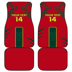 Cameroon Football Car Mats 2024 African Nations Go Champions Lion Style