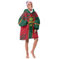 Custom Cameroon Football KId Wearable Blanket Hoodie 2024 African Nations Go Champions Lion Style