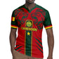 Custom Cameroon Football Rugby Jersey 2024 African Nations Go Champions Lion Style