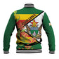 Nyika yeZimbabwe Baseball Jacket Happy Independence Day - Flame Lily Flowers