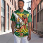 Nyika yeZimbabwe Baseball Jersey Happy Independence Day - Flame Lily Flowers