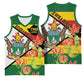 Nyika yeZimbabwe Basketball Jersey Happy Independence Day - Flame Lily Flowers - African Pride