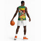 Nyika yeZimbabwe Basketball Jersey Happy Independence Day - Flame Lily Flowers - African Pride