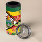 Nyika yeZimbabwe 4 in 1 Can Cooler Tumbler Happy Independence Day - Flame Lily Flowers