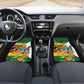 Nyika yeZimbabwe Car Mats Happy Independence Day - Flame Lily Flowers