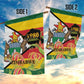 Nyika yeZimbabwe Garden Flag Happy Independence Day - Flame Lily Flowers