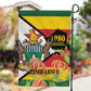 Nyika yeZimbabwe Garden Flag Happy Independence Day - Flame Lily Flowers