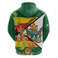 Nyika yeZimbabwe Hoodie Happy Independence Day - Flame Lily Flowers